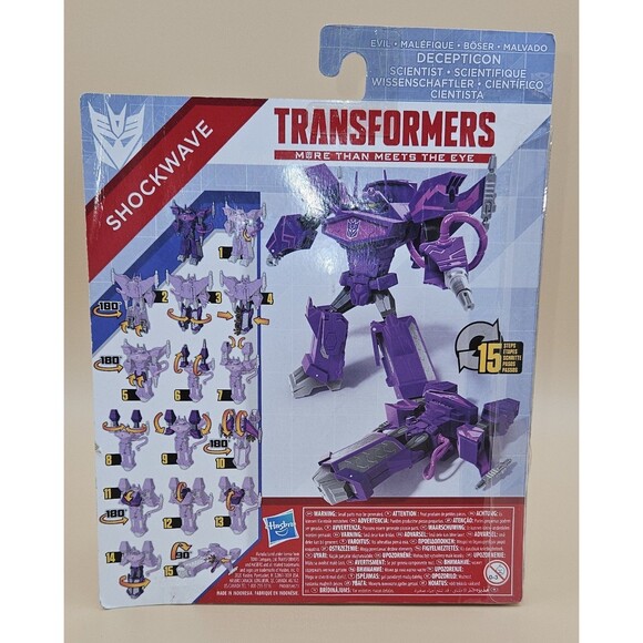 Transformers Decepticon Trio Megatron, Soundwave & Shockwave – Hasbro Authentic - Picture 10 of 11